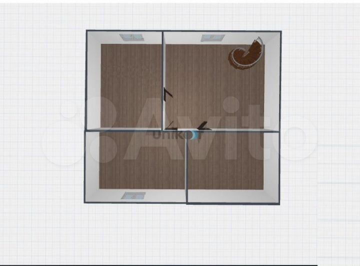 Дом 101,7 м² на участке 4,3 сот.