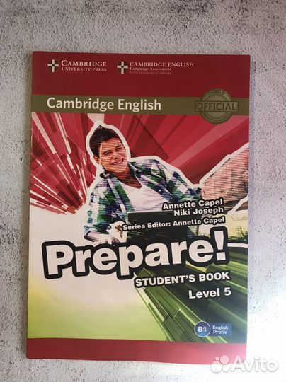 Учебник Prepare Level 5 B1: workbook/ Student’s