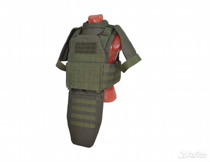 К900 Напашник № 2 олива (защита паха) втс