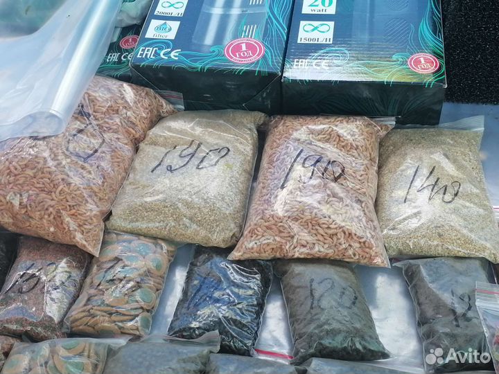 Корма для рыбок