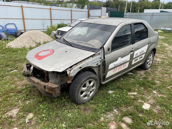 Разбор запчасти рено логан фаза 1 1.6