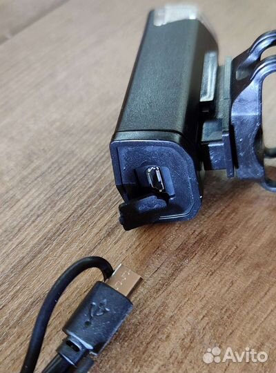 Велофара USB