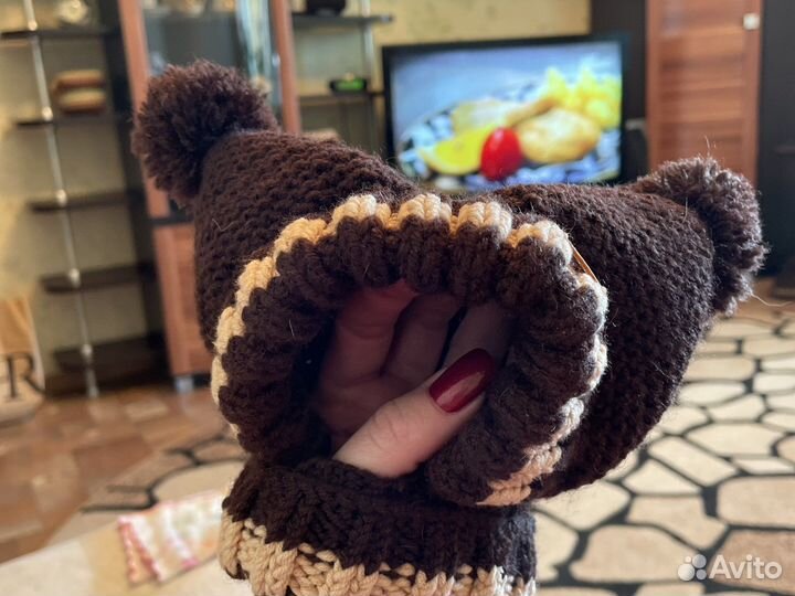 Шапка для собаки мелкой породы