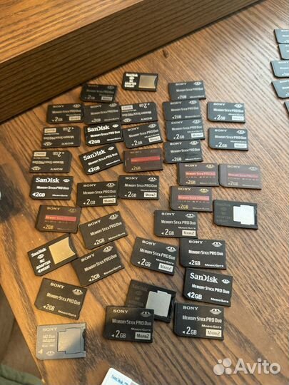 Карты памяти memory stick pro duo