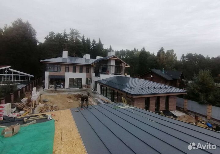 Фальцевая кровля, аренда станка сфп-700