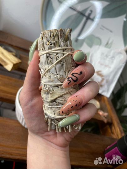 Маникюр+наращивание ногтей