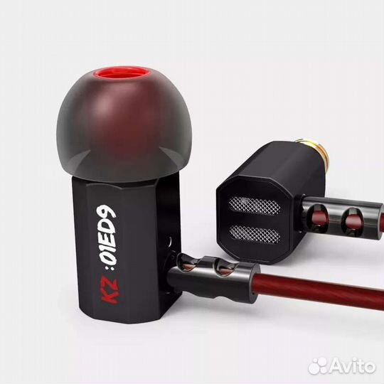 Hi-res наушники KZ ED9 (1DD)