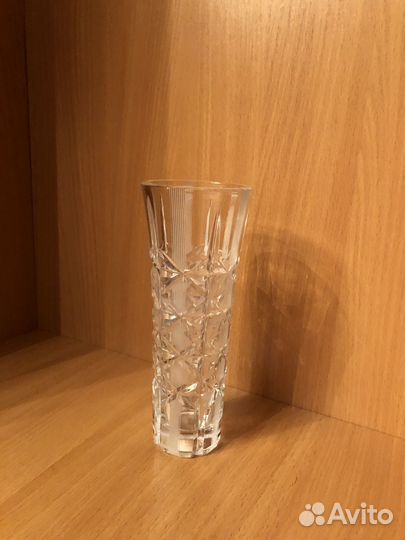 Ваза хрустальная