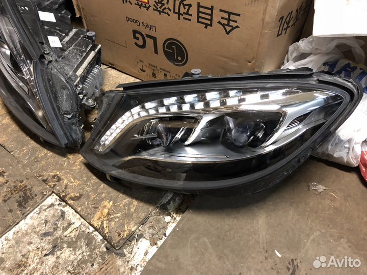 Мерседес S 222 фара