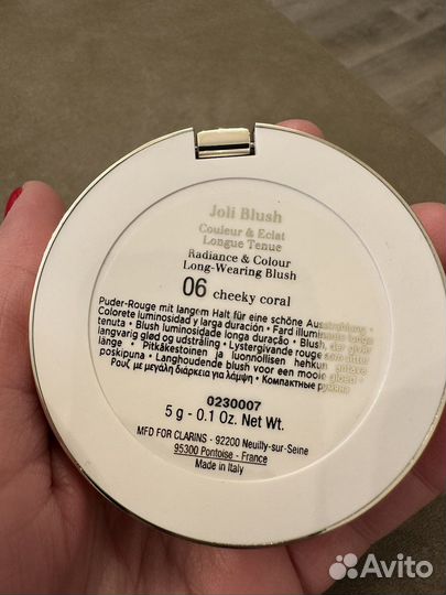 Clarins румяна. Новая