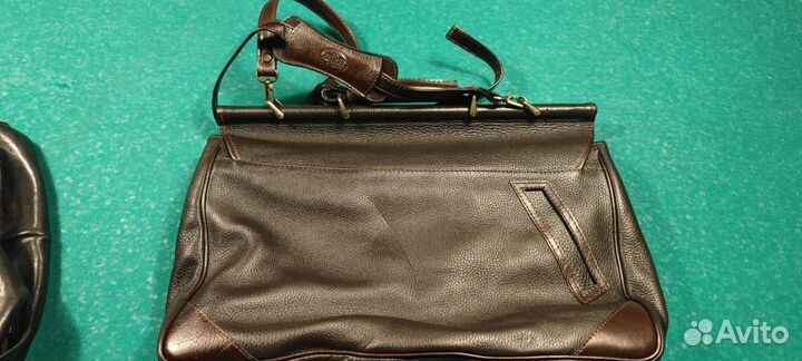 Мужской кожаный портфель Nobel