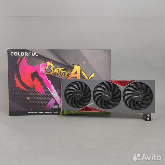 Видеокарта Colorful RTX 2060 12GB BattleAx Deluxe