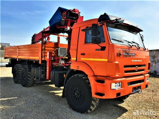КамАЗ 43118 с КМУ, 2023