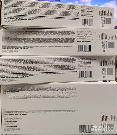 Картриджи HP 991AC(X4D19AC,X4D10AC,X4D13AC X4D16)