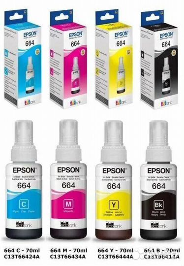 Краска чернила epson 108 original 6 цветов