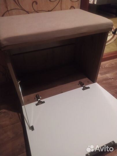 Тумба в прихожую тоскана с мягким элементом