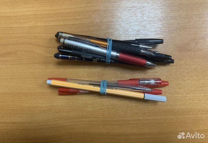 Ручки 27 штук (цена за все) - пишущие