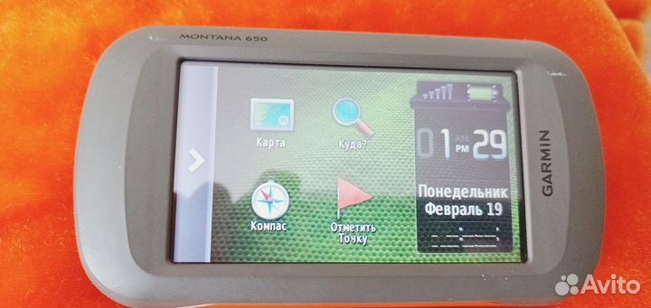 Навигатор garmin montana 650