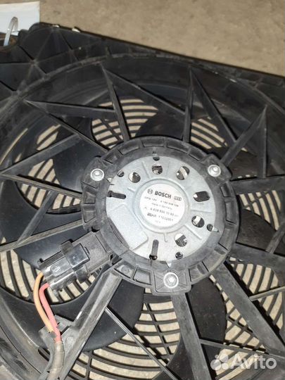 Вентилятор охлаждения радиатора на мерседес 639