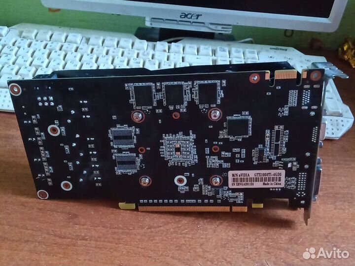Видеокарта gtx 1050 ti 4gb