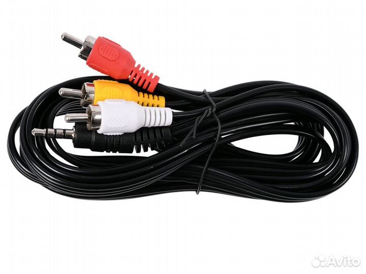 Кабель 3 x RCA - 3.5 мм