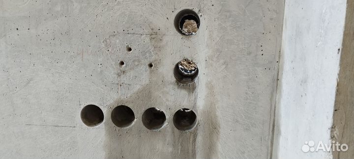 Алмазное бурение (сверление) отверстий