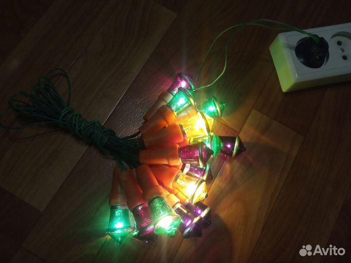 Новогодние гирлянды СССР