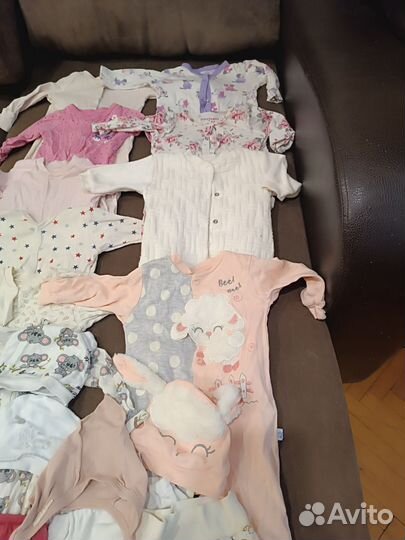 Детская одежда для девочек пакетом 62-64