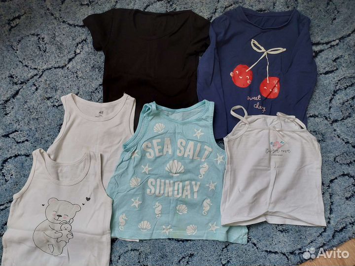 Пакет одежды на девочку 98 104