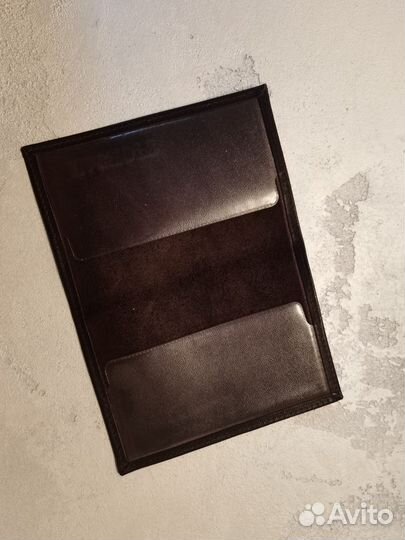 Обложка на паспорт натуральная кожа