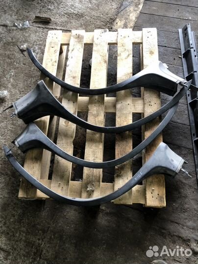 Накладки порогов и арок BMW X5 E53