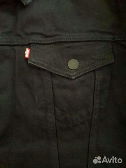 Джинсовая куртка шерпа оригинал Levi's