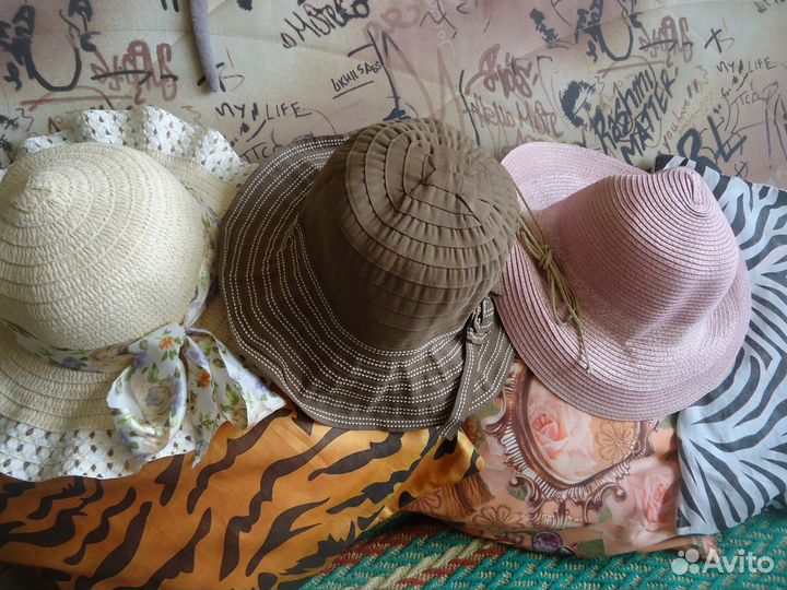Летние женские шляпки и бейсболки унисекс