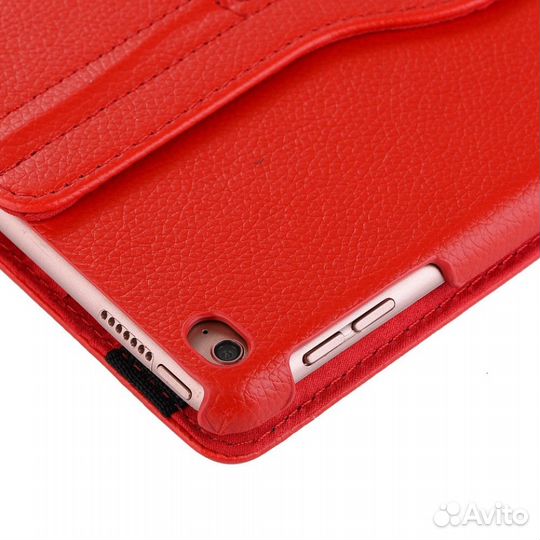 Чехол iPad 2017 года (iPad 7) 360 градусов Красный