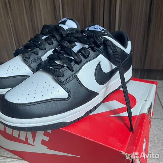 Кроссовки Nike Dunk Low Panda Оригинал