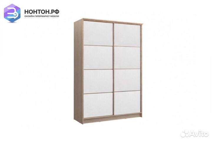Шкаф-купе Байкал-2 стл.268.11 дуб сонома / белый г