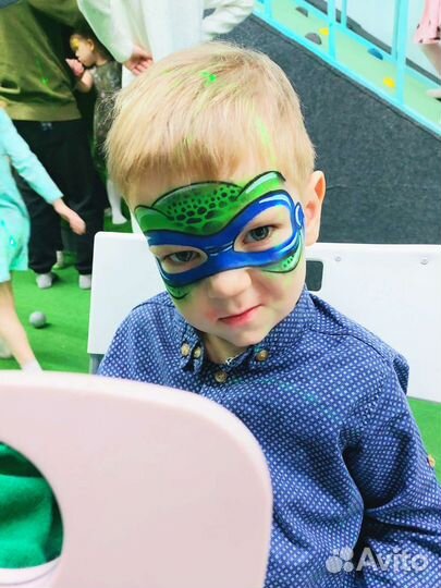 Аквагрим / Блеск-тату на праздник (аквагримёр)