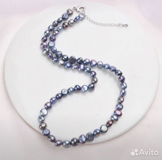 Чокер и браслет жемчуг