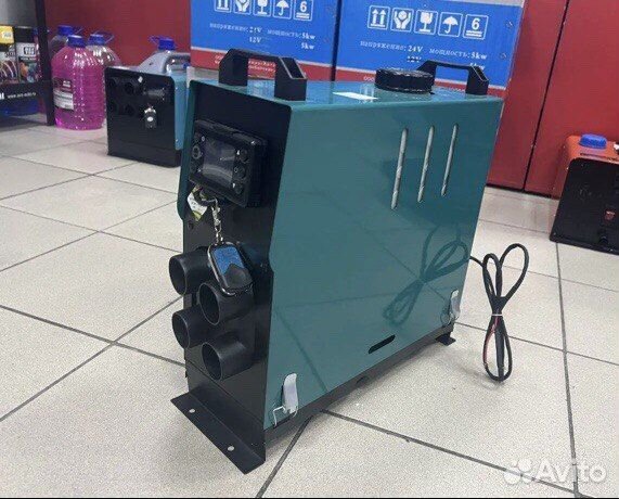 Автономный отопитель сухой фен 12в