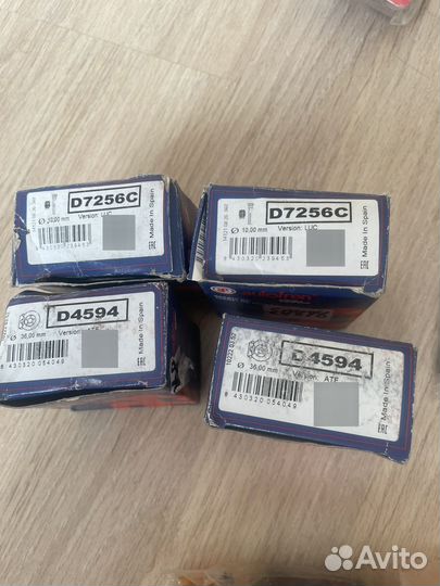 Рем комплект супортов mercede w203