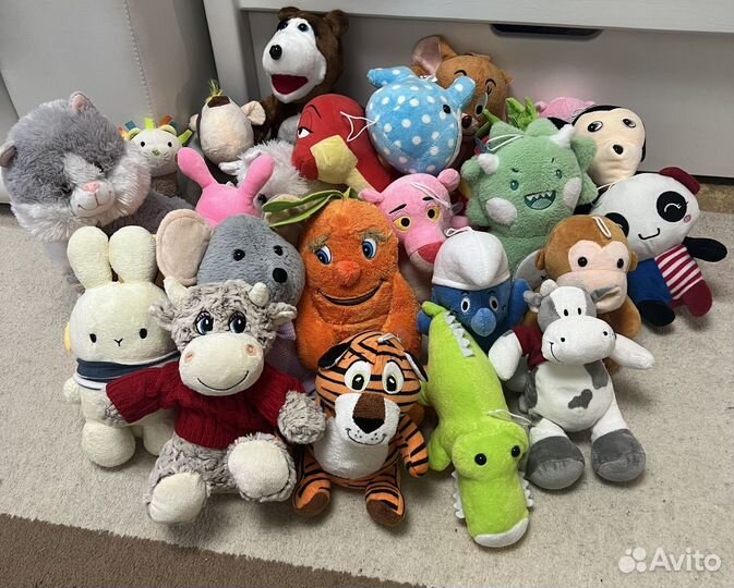 Мягкие игрушки пакетом