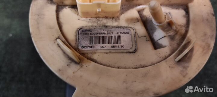 Топливный насос volvo S60 V60 2010+ 31372901