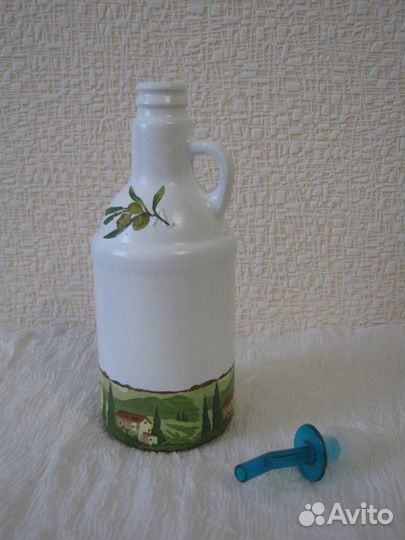 Бутылка для масла (ручная работа)