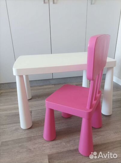 Детский стул и стульчик икеа маммут