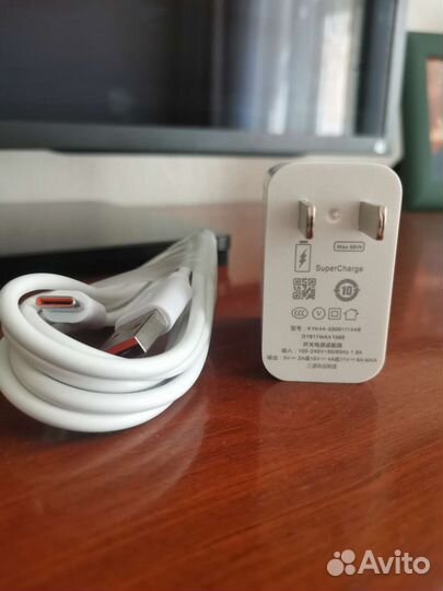 Быстрая зарядка 66W блок питания type-C