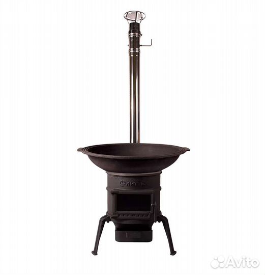 Гриль очаг Дрова Угли литтех