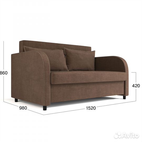 Диван прямой, диван-кровать Beneli алекс, раскладн
