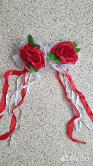 Украшения на свадебную машину