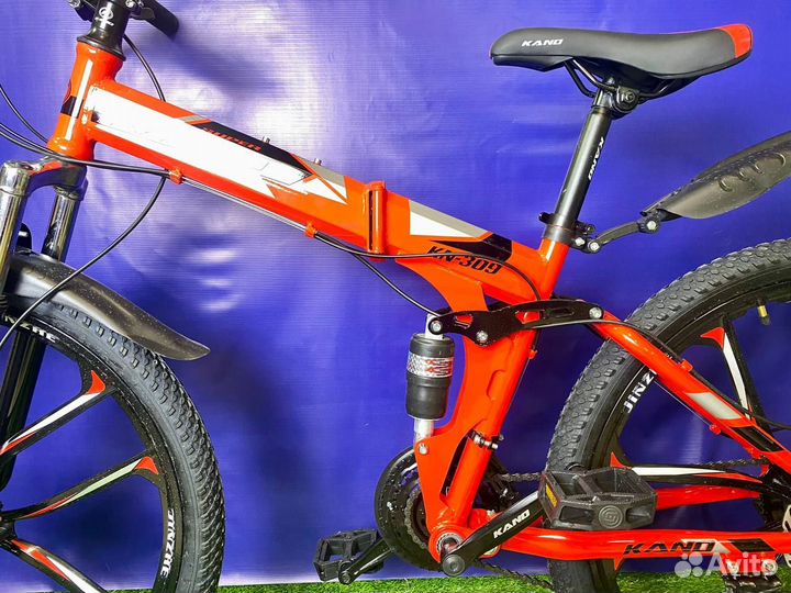 Велосипед складной на литых дисках