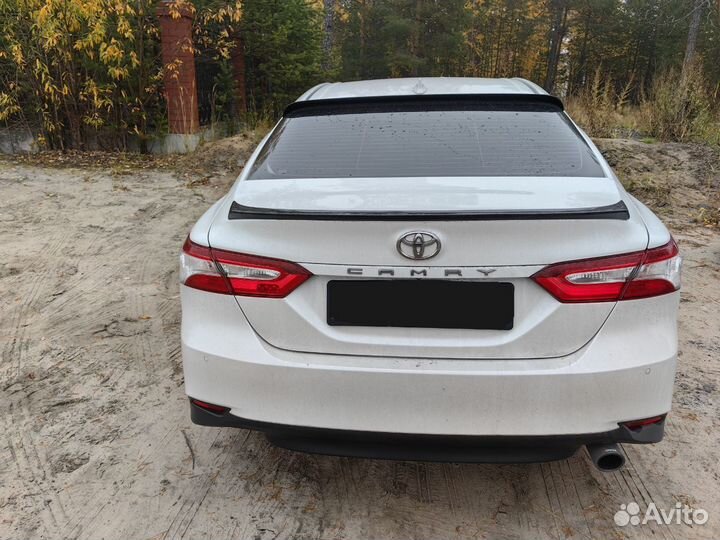 Toyota camry 70 козырек